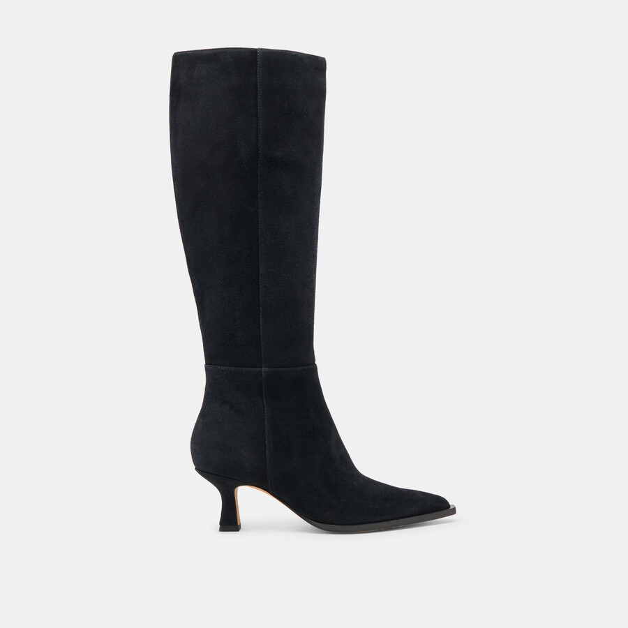 auggie boots onyx wildleder