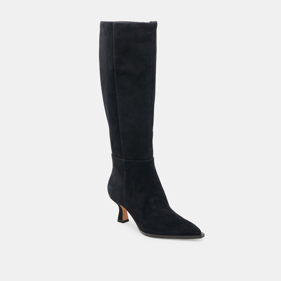 auggie boots onyx wildleder