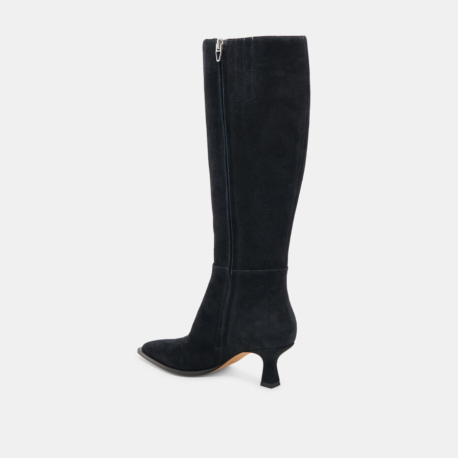 auggie boots onyx wildleder