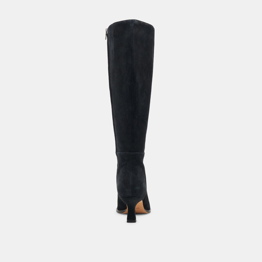 auggie boots onyx wildleder