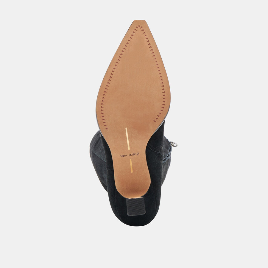auggie boots onyx wildleder