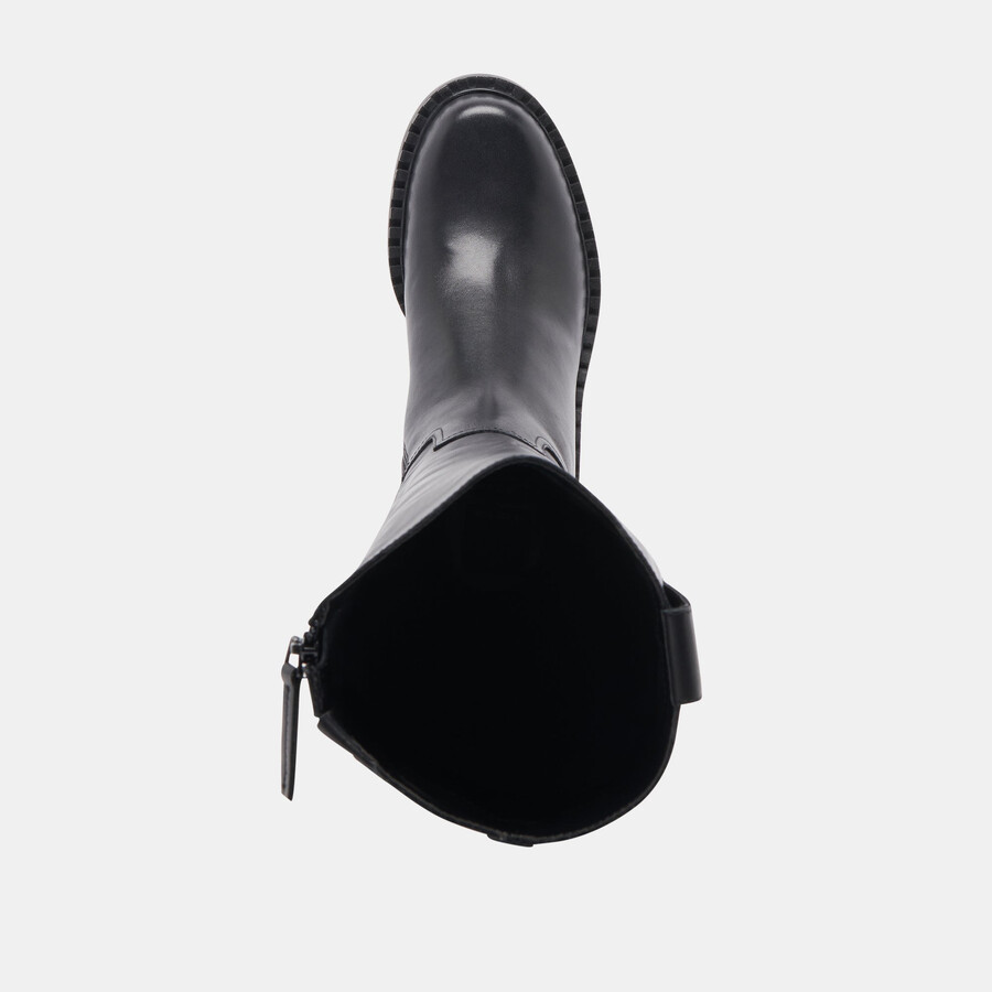 glory h2o stiefel aus schwarzem leder