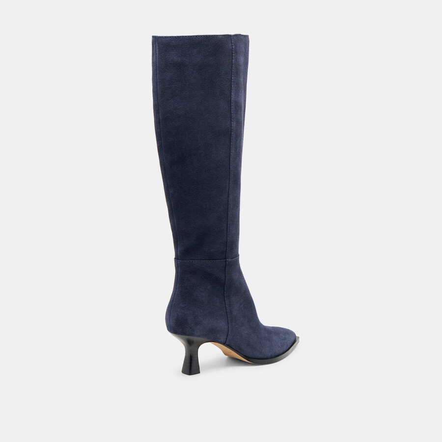 auggie boots navy wildleder