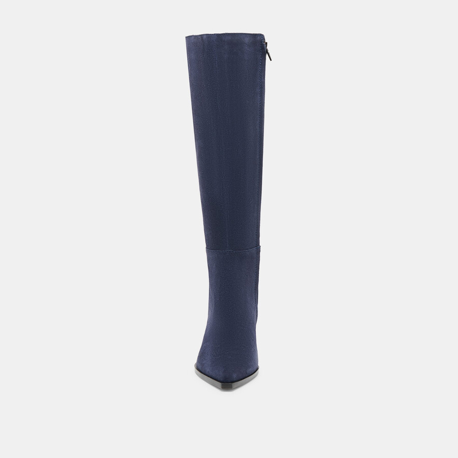 auggie boots navy wildleder