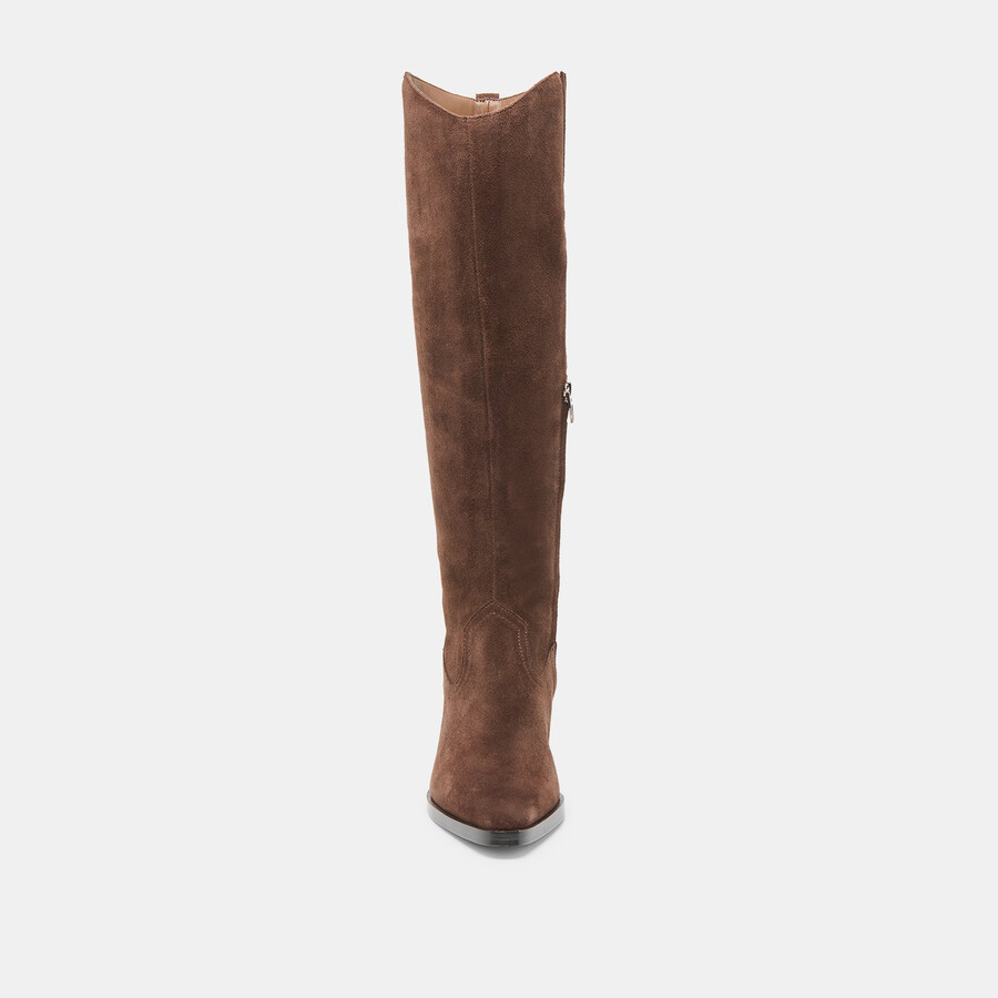 virona h2o boots dunkelbraunes wildleder