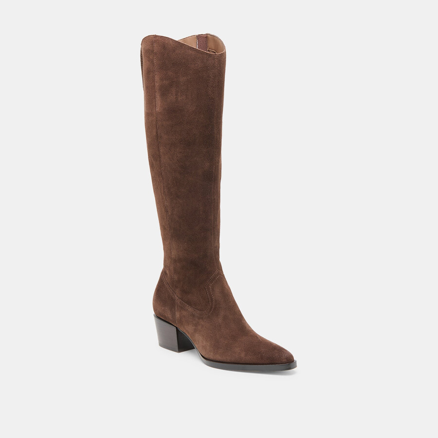 virona h2o boots dunkelbraunes wildleder