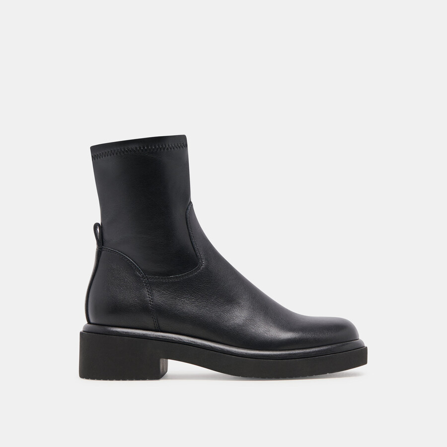 simaya h2o weite stiefel schwarzes leder