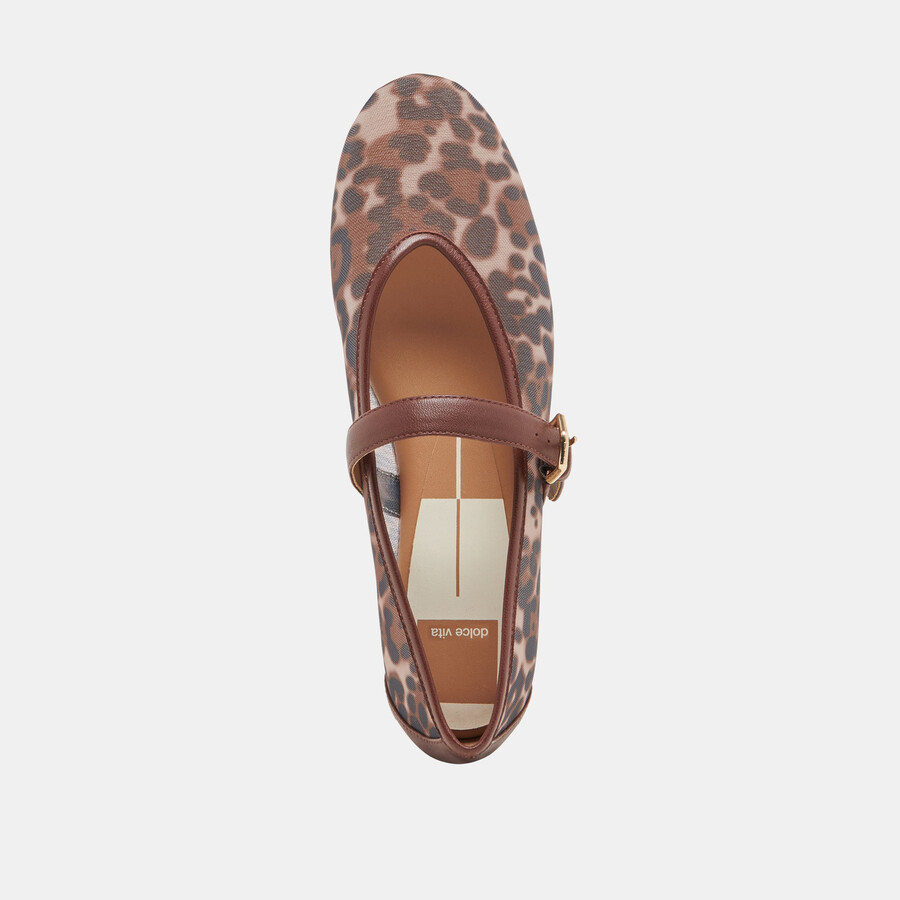 roslyn ballerinas mit leopardenmuster
