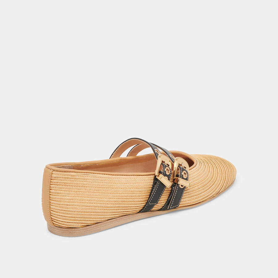 baylee ballerinas aus naturraffia