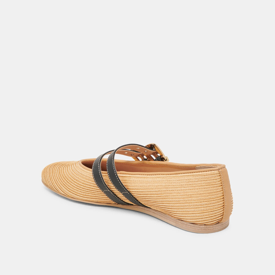baylee ballerinas aus naturraffia