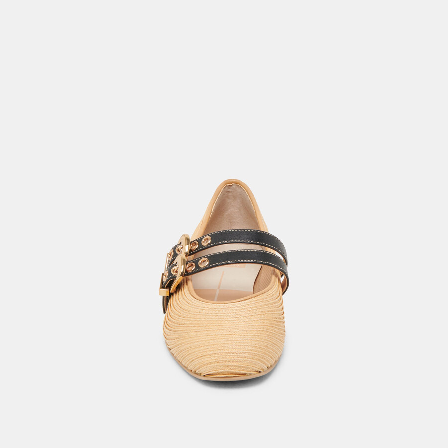 baylee ballerinas aus naturraffia