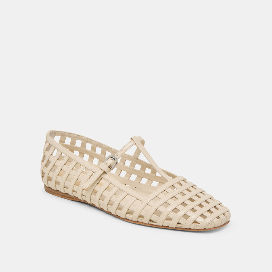 rains ballet flats ivory stella