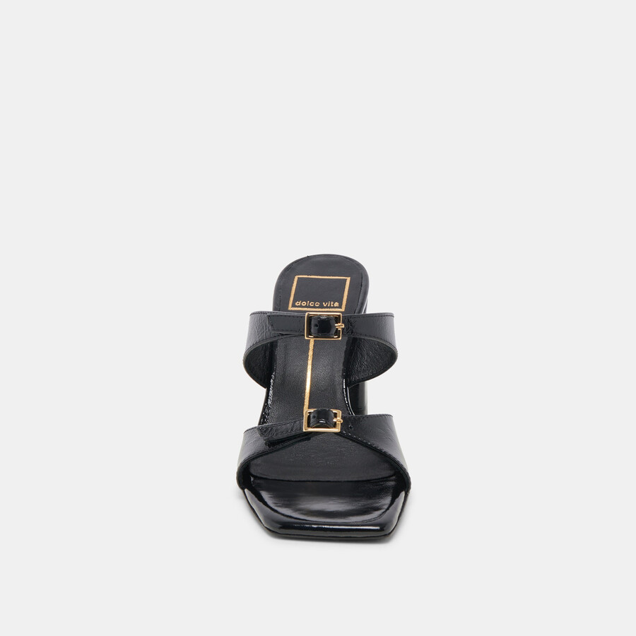 shane heels midnight crinkle lackleder