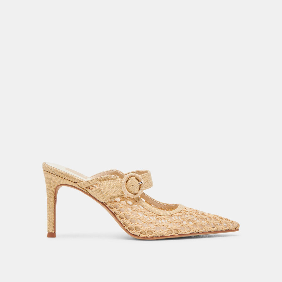 keekee heels hellnatur gewebtes raffia