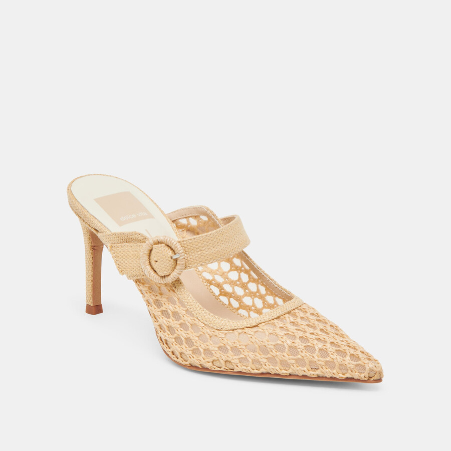 keekee heels hellnatur gewebtes raffia