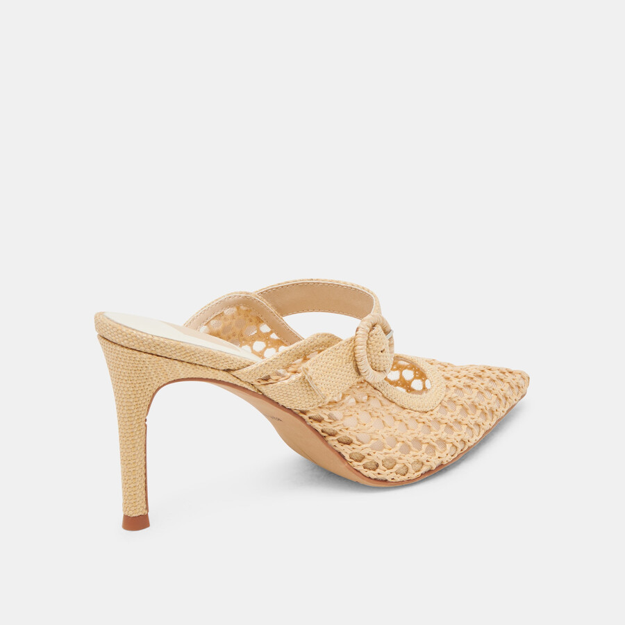 keekee heels hellnatur gewebtes raffia