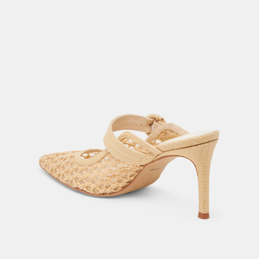 keekee heels hellnatur gewebtes raffia