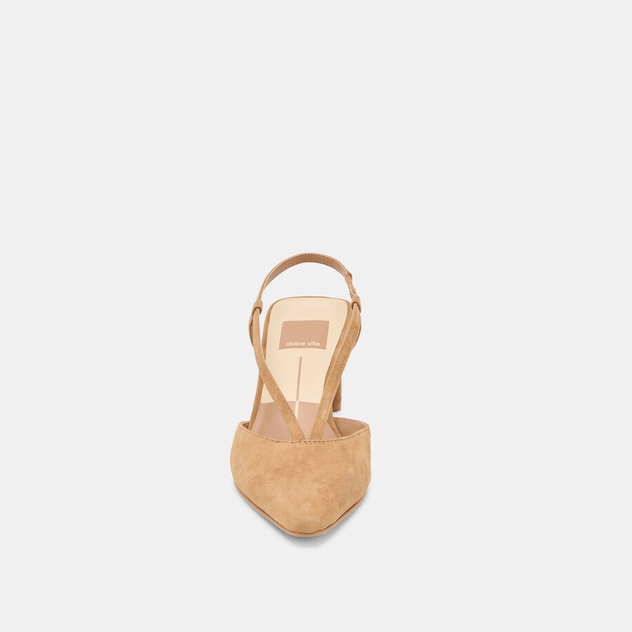 ginay heels hellbraunes wildleder