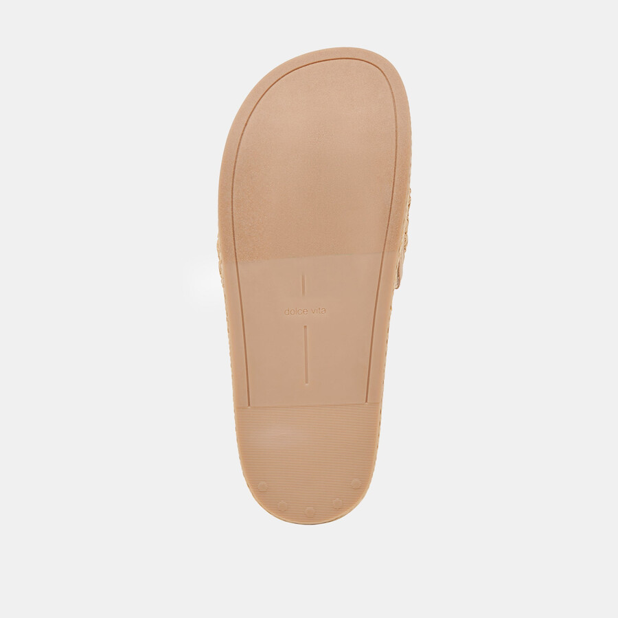 sidona sandalen hell natur raffia