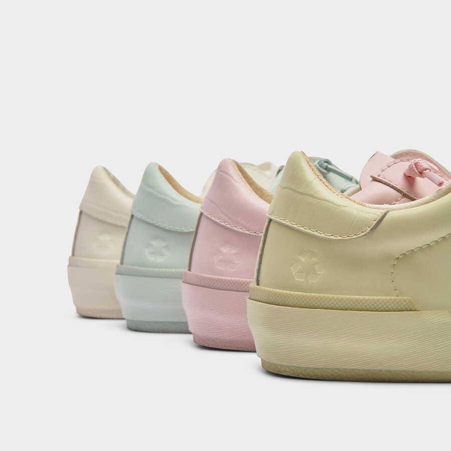 zina 360 sneakers weiß recyceltes leder