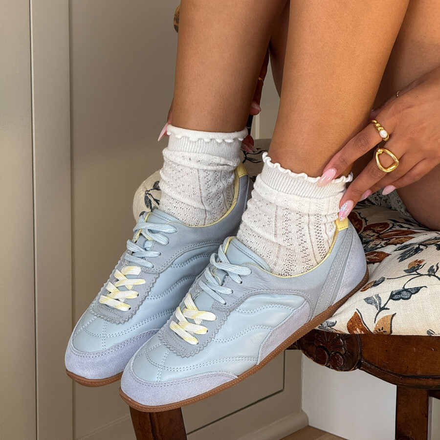 laini sneakers blau multi leder