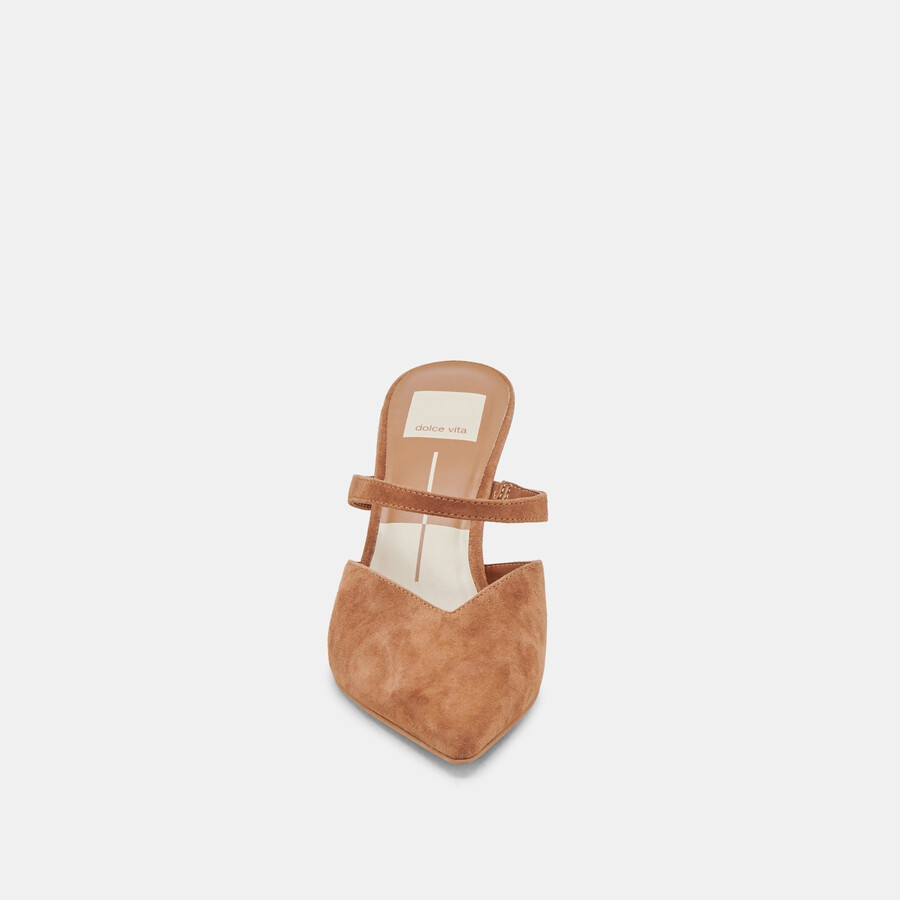 kanika heels pecan wildleder